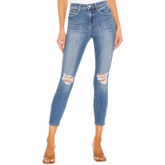 L’Agence Margot High Rise Skinny Slim in Syracuse Women Size 25 NWT $265 MSRP